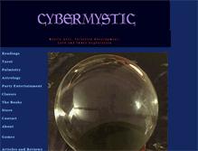 Tablet Screenshot of cybermystic.com